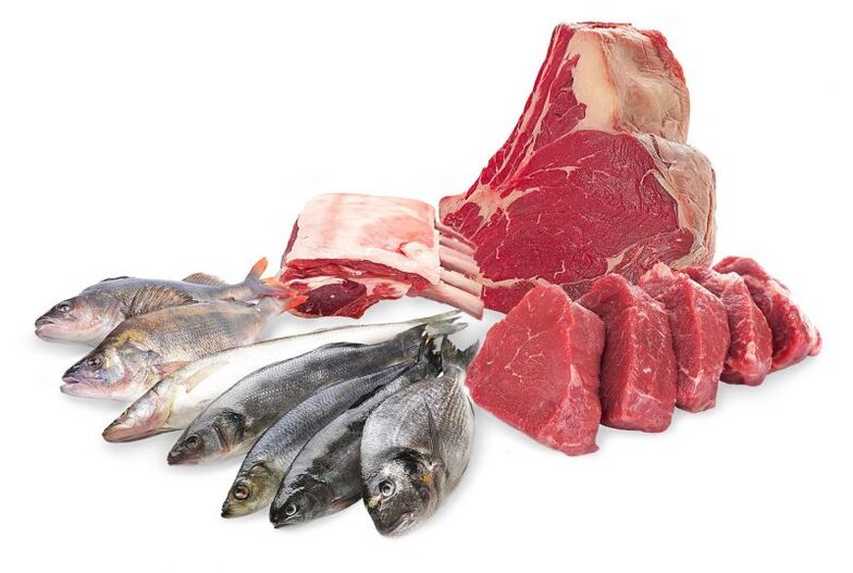 carne e peixe para a dieta ducana