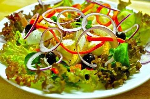 salada de legumes para emagrecer