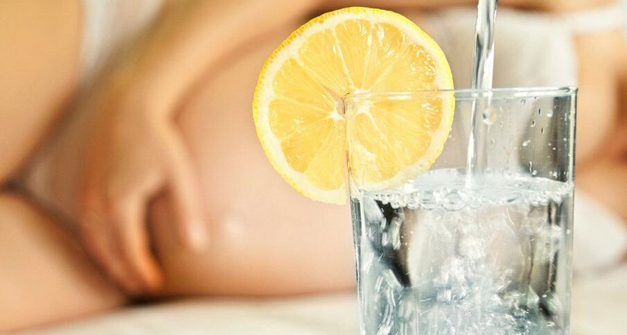 regras para beber água com limão