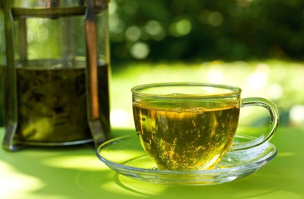 O chá verde é a base de uma das opções da dieta da água